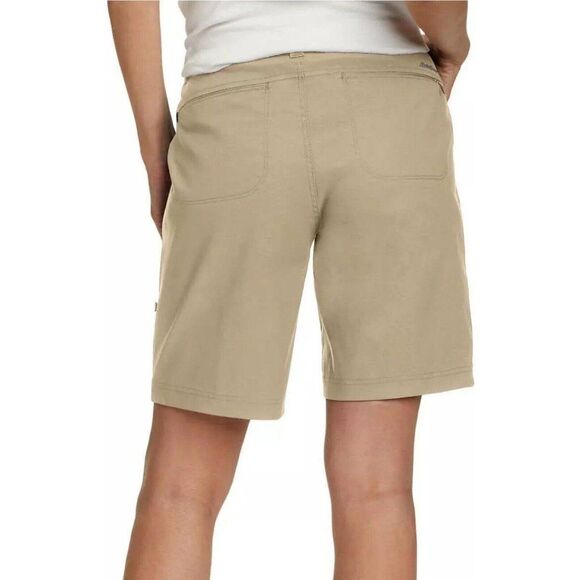 Eddie Bauer Womens Sz 6 Stretch UPF Rolled Hem Adjustable Length Bermuda Shorts - Picture 5 of 12